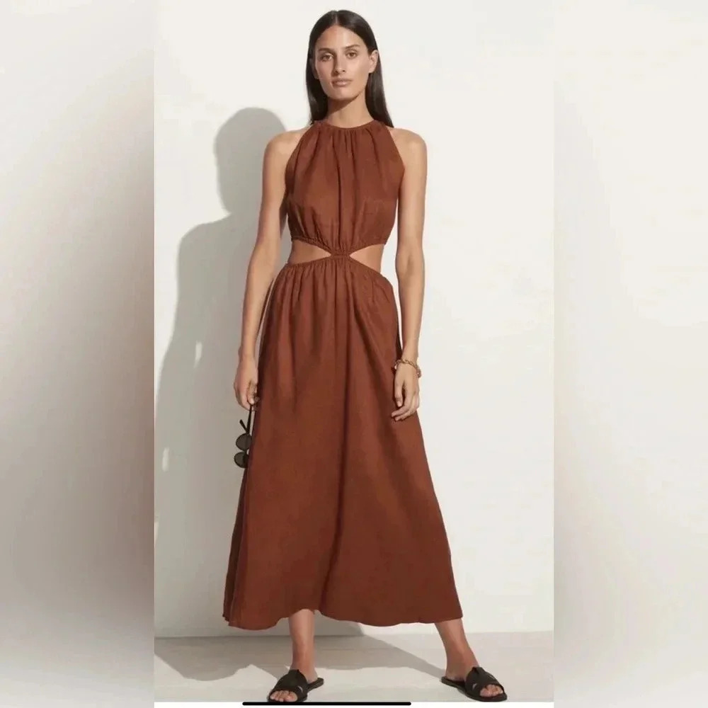 Faithfull The Brand Trapani Dress - Picture 3 of 10